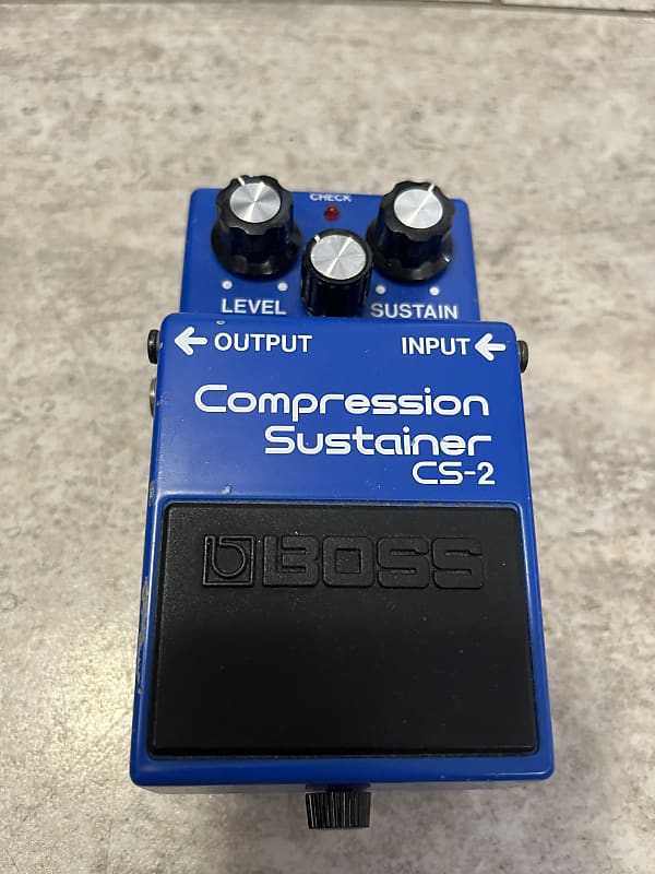 DTM・DAW BOSS Compression Sustainer CS-2 BOSS - Compression Sustainer CS-2 - YouTube