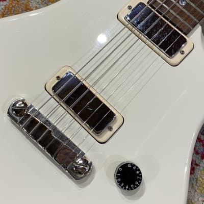 PRS SE Soapbar II in White w/ Upgraded Gibson USA Firebird