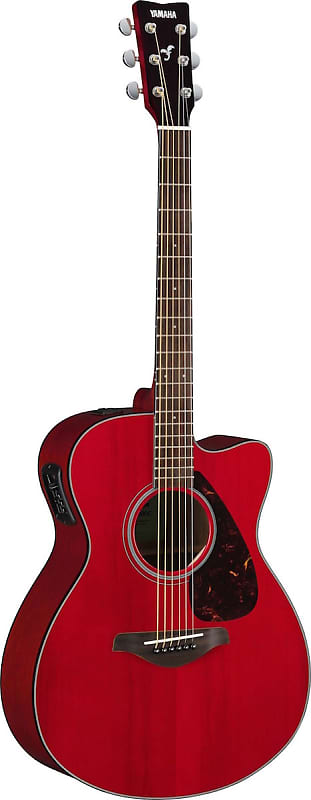 Yamaha FSX800C Ruby Red - Guitare Electro acoustique image 1