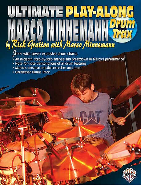 Ultimate Play-Along Drum Trax: Marco Minnemann: Jam with Seven Explosive Drum Charts image 1
