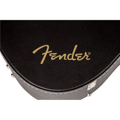 Fender Dreadnought Acoustic Guitar Hard Case, Black image 6