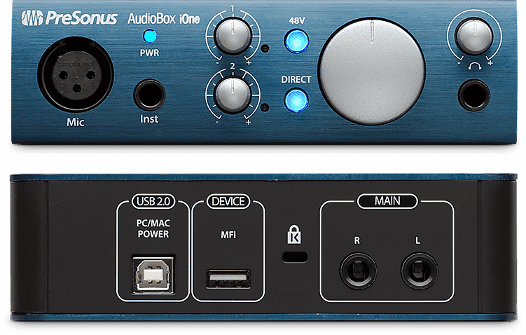 PreSonus Audiobox iOne 2x2 Audio Interface for MAC and PC (Promotion until August 31) image 1