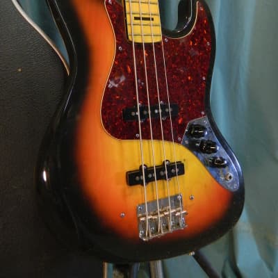 Carlo Robelli Jazz Bass c.1975 Sunburst image 1
