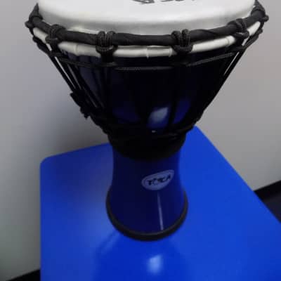 Toca TFCDJ-7MS Freestyle Colorsound 7” Djembe - Metallic Blue image 2