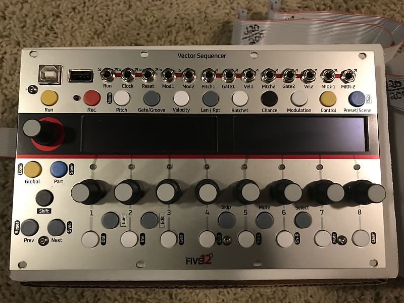 Five12 Vector Sequencer with Expander Reverb