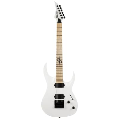Solar A1.6W White Matte Electric Guitar for sale
