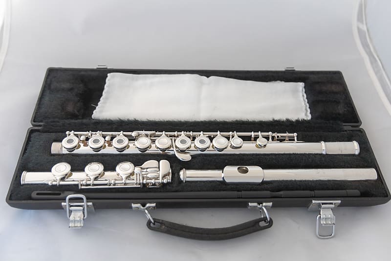 Yamaha YFL-385 II Intermediate Flute *Solid Silver Headjoint *Low