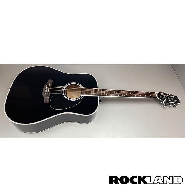 Takamine - Guitare Electro Acoustique Limited Ft341 Dreadnought Black Gloss Guitare  Electro-acoustique 
