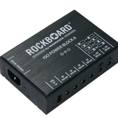 Rockboard  ISO Power Block 6 IEC  Isolated pedal board power supply  New! image 3