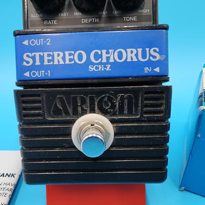 Rare Arion SCH-Z EWS Mod Stereo Chorus / Vibrato Guitar Effect Pedal Bass Japan image 4