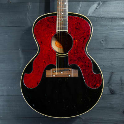 Gibson Everly Brothers J185 Black c.1964 Acoustic Guitar w/ Original Case for sale
