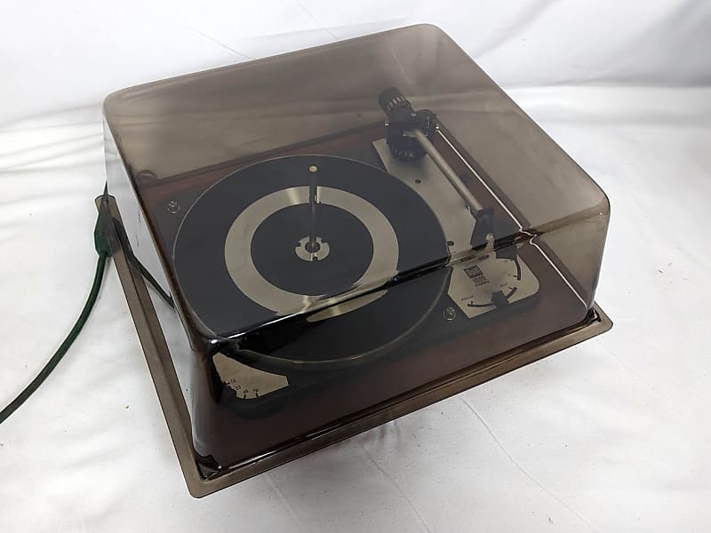 Dual 1009 SK2 4-Speed Fully-Automatic Turntable w/ Dust Cover & Wood Plinth image 1