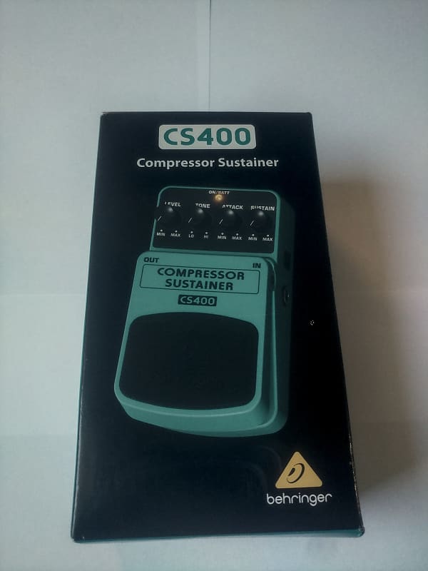 Behringer CS400 Compressor Sustainer Pedal 2010s - Standard | Reverb