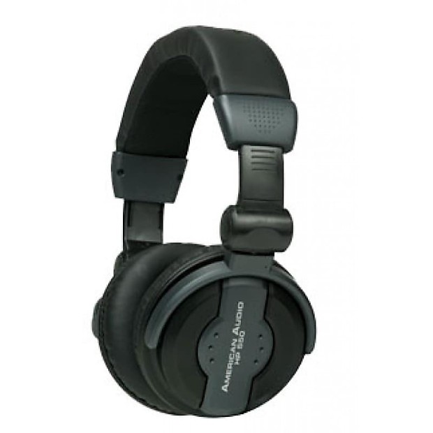 American Audio HP-550 Over-Ear Pro DJ Headphones image 1