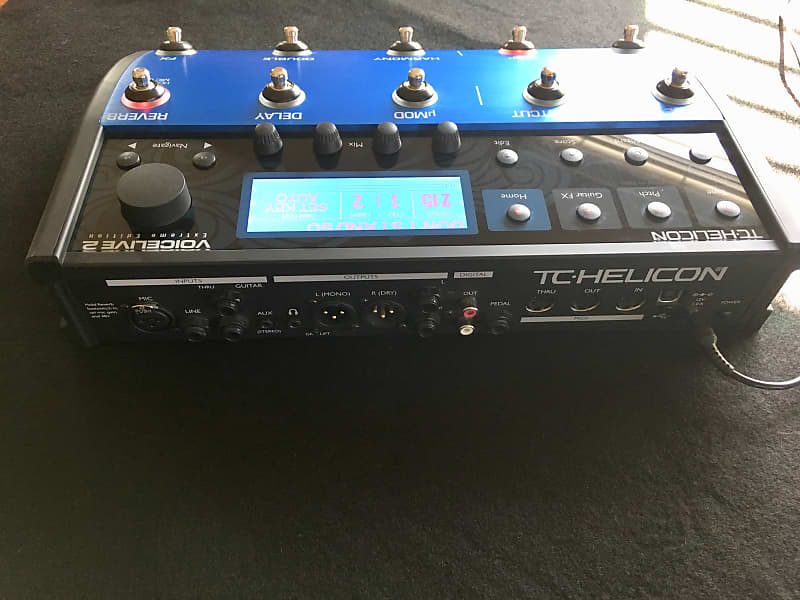 Very Limited Edition! TC Helicon Voicelive 2 Extreme (Blue)