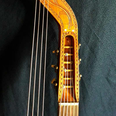 Harp-lute "Hopf" swan neck (1977) image 16
