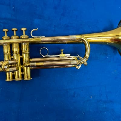 Vintage Olds Super Bb Trumpet with Original Case Just Serviced Los Angeles 1954 image 6