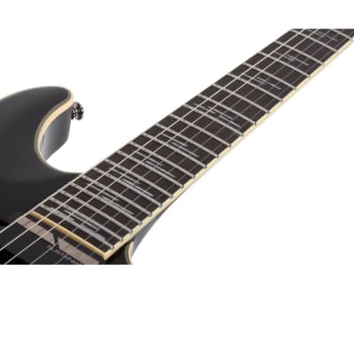 Schecter C-1 FR-S BlackJack Guitar Gloss Black image 3