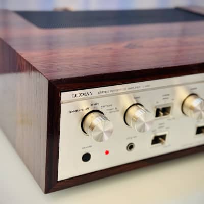 Vintage Luxman 🔥 L-480 Solid State Stereo Integrated Amplifier - Serviced + Cleaned image 4