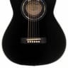 JB Player JB36 36" Black Acoustic Guitar with Decorative Soundhole