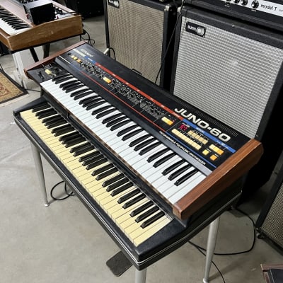 Roland Juno-60 1980’s original vintage analog synth poly-synth synthesizer MIJ Japan