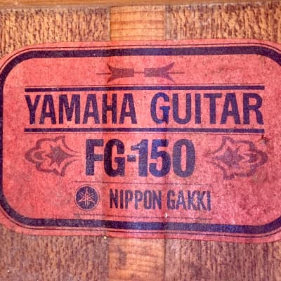 Yamaha FG-150 Nippon Gakki 1968-1971 image 2