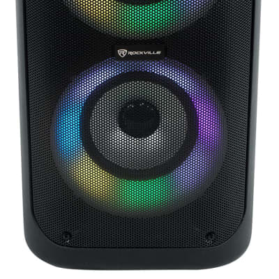 LG Portable Bluetooth Speaker with LED Lighting, Black, PL7 