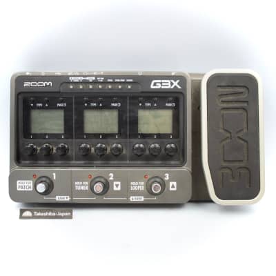 zoom g3x 箱あり G3X Guitar Effects & Amp Simulator with Expression Pedal | Zoom