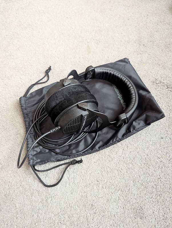 Beyerdynamic DT 990 Pro 250 Ohm Open-Back Over-Ear Monitoring Headphones Black Edition image 1