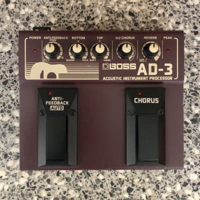 Reverb.com listing, price, conditions, and images for boss-ad-3-acoustic-instrument-processor
