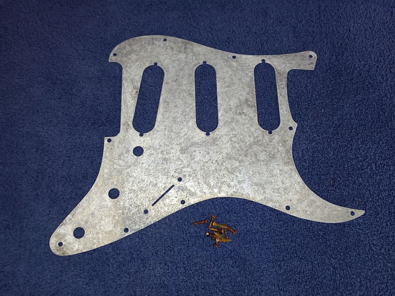 Fender  USA Custom Shop '62 Relic Aluminum Shield With Original Screws image 1