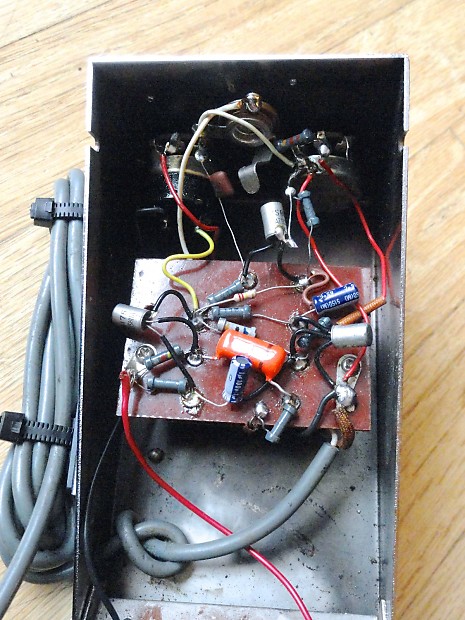 1960s Sekova Shin-Ei Model 59 Distortion Box Chrome Fuzz Maestro