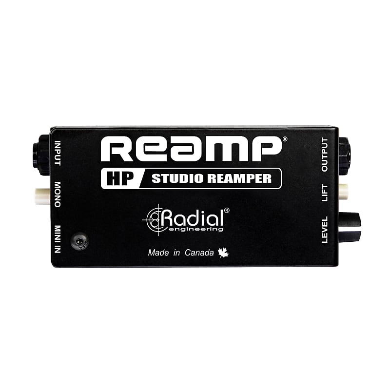 Radial Engineering Reamp HP Transformer Isolated Compact Studio Reamper Box image 1