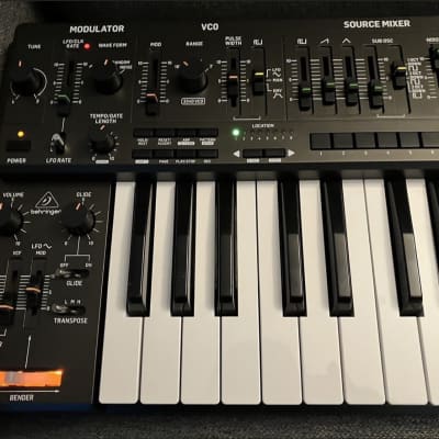 Behringer MS-1 / MS-101 Analog Synthesizer | Reverb