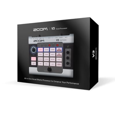 Zoom V3 Multi-Effect Vocal Processor USB Interface for Live Streaming Podcasting image 6