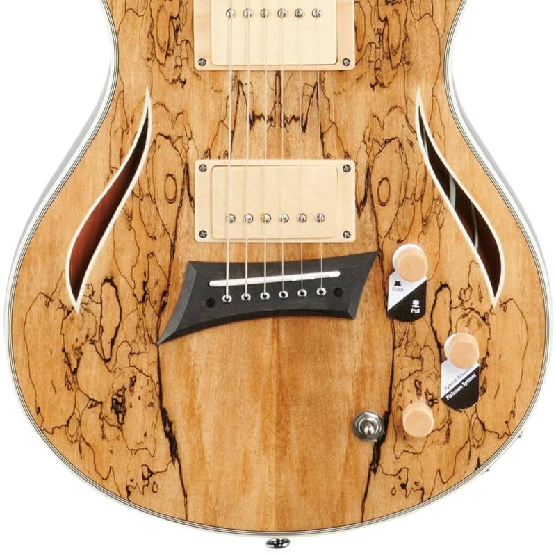 Photos - Guitar Michael Kelly Hybrid Special Spalted Maple Electric  - 3... Spalted