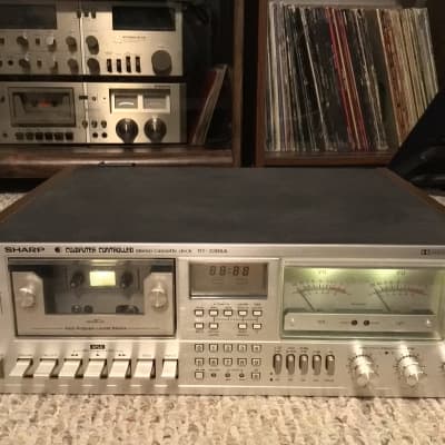 Vintage Sharp Computer Controlled Stereo Cassette Deck Model RT-3388A Japan *NEEDS REPAIRED* image 12