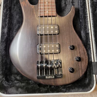 Gibson EB Bass T 5-String 2018 - Transparent Black image 2