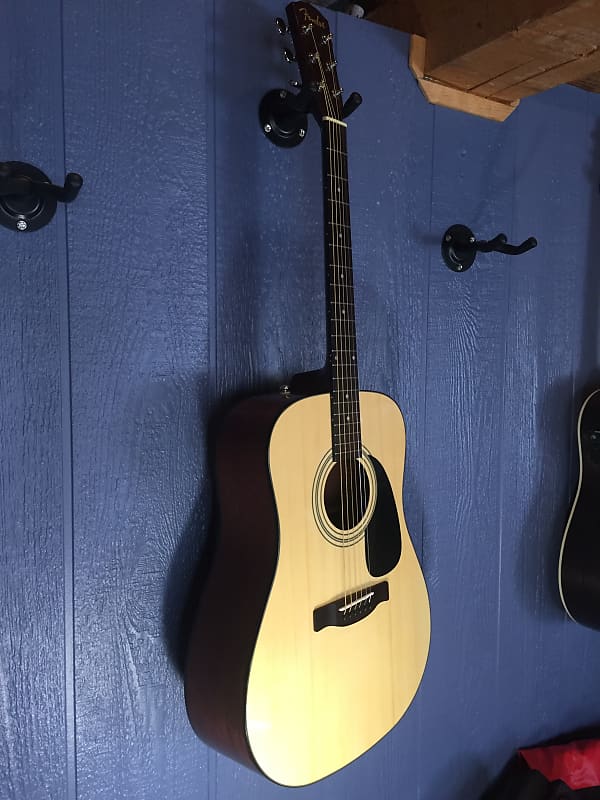 Fender DG60 NAT Natural Dreadnought Acoustic w/ Soft Case Reverb