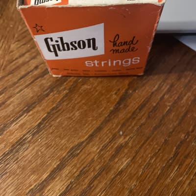 Gibson Strings/case candy 1960,s - Orange/black image 4