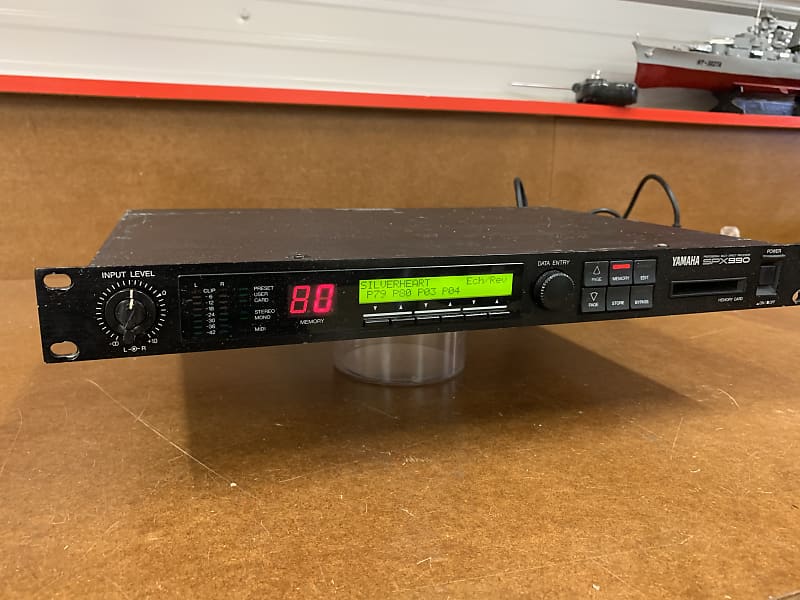 Yamaha SPX990 Professional MultiEffect Processor Just Reverb
