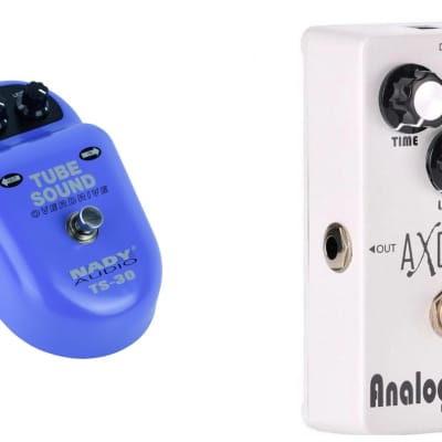 Nady TS-30 Tube Overdrive and Axcess Analog Delay 2 pedal combo for sale