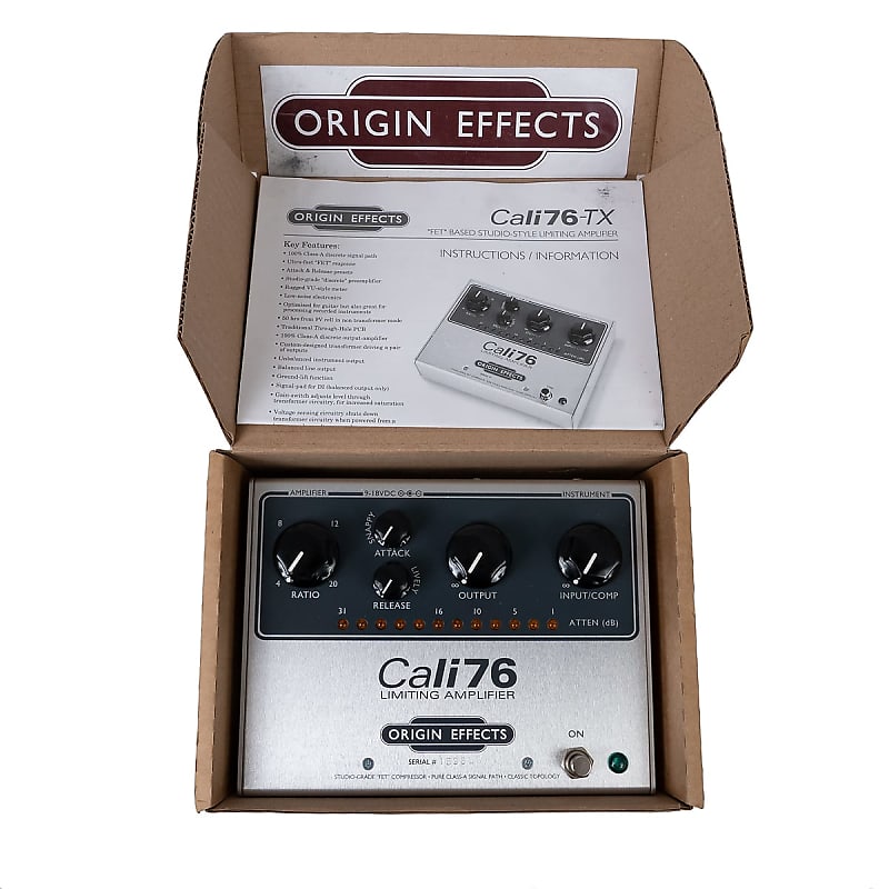 Origin Effects Cali76-TX-L Limiting Amplifier image 7