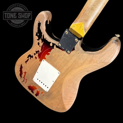 Fender Custom Shop Rory Gallagher Stratocaster Heavy Relic 3 Tone Sunburst w/case image 8