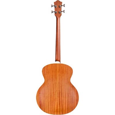 Guild Jumbo B-240E Acoustic-Electric Bass Guitar Natural image 4