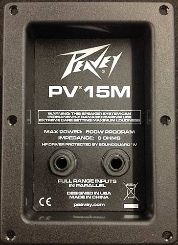 Peavey pv215 best sale replacement speakers