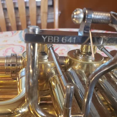 Yamaha YBB-641 Professional Bb Rotary Valve Tuba | Reverb