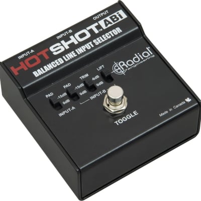 Radial HotShot ABI Line Input Selector with On Stage Line Input Signal AB Redirector image 3