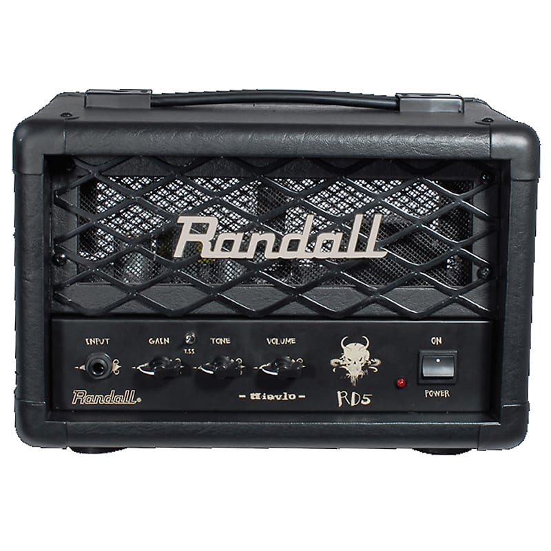 Randall RD5H Diavlo 5W Tube Guitar Head - Black image 1