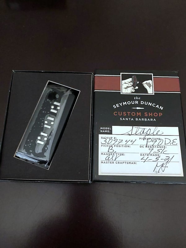 ギター SEYMOUR DUNCAN P-90 Staple Dog Ear Seymour Duncan Custom Shop Staple P90 Dog Ear Neck Single